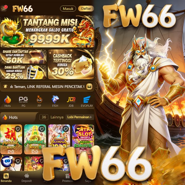 FW66 - Situs Resmi Slot Online dari Berbagai Provider