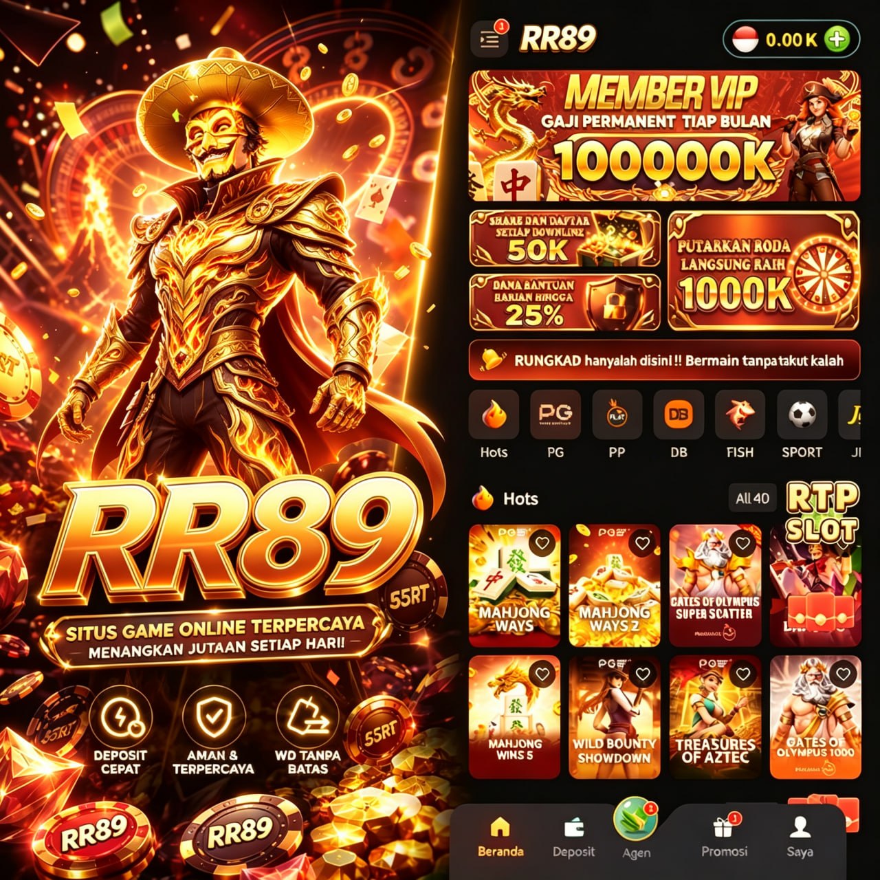 RR89 - Login Situs Resmi dan Nikmati Ragam Game PG Soft